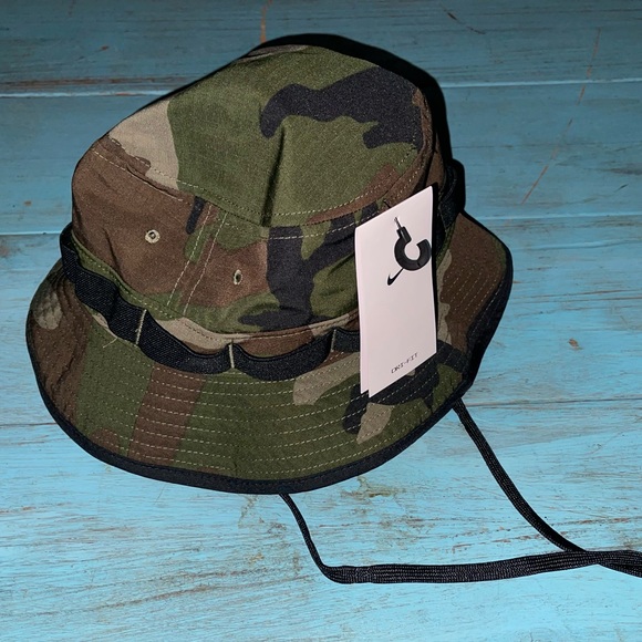 NEW Nike Camo Boonie Bucket Hat DM3331 222 - Picture 4 of 7
